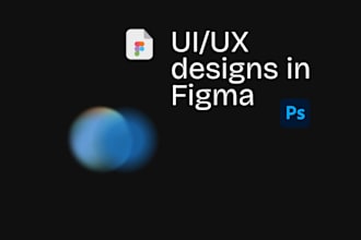 do figma design website, modern UX UI web pages in figma