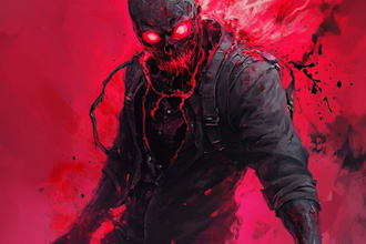 create any kind of dark fantasy scary horror character