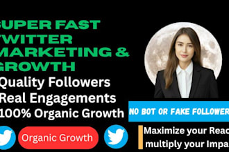 do super fast crypto twitter organic growth promote token to get a real holders