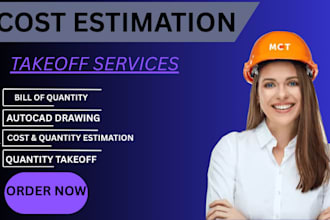do electrical material quantity take off, and cost estimation