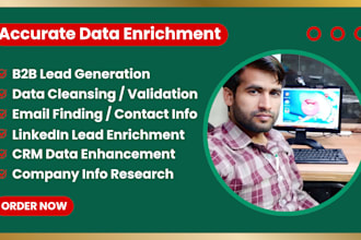 do data enrichment, lead enhancement, and b2b data appending