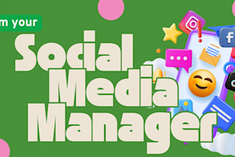 be your brands personal viral grade social media manager build , grow and engage
