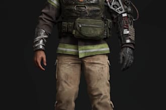 do HQ meta human character, realistic model for game or cinema in blender, maya