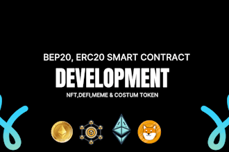 create your bep20, erc20 polygon  token