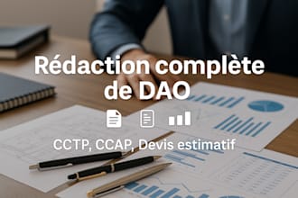 draft your procurement documents for projects