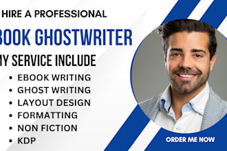 do self help ebook, ebook ghostwriter, book writer, amazon kindle,