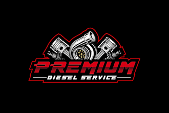 create an automotive design racing logo