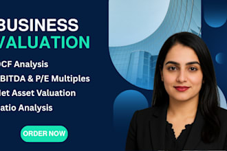 do business valuation, financial modeling, and projections