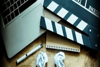 write a professional video script