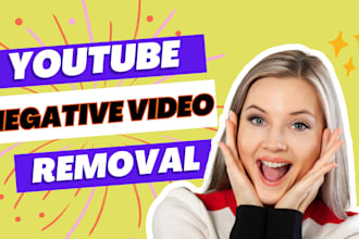 remove negative youtube videos, defamatory content, leaked content, infringement
