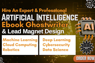 ghostwrite artificial intelligence ebook, obotics, machine learning, lead magnet
