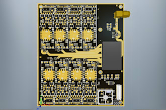 do multilayer rf pcb design and schematics