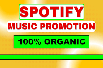 do professional spotify music promotion for organic growth