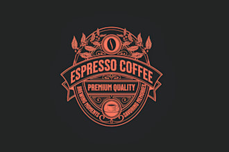 make vintage , retro , classic , hipster badge , outdoor or business logo design