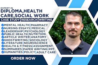 complete healthcare,social work,mental health,nursing diploma,case studies