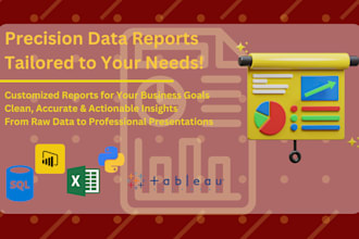 power bi and tableau dashboards, data analysis and reports