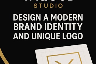 design moder brand identity and luxury logofor your business