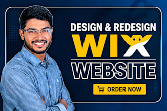 build wix website, wix website design, wix website redesign,wix business website