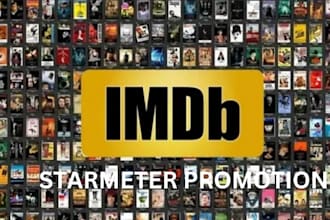 do imdb profile promotion and improve your starmeter ranking
