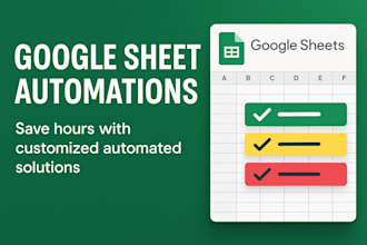 google sheets automation and api