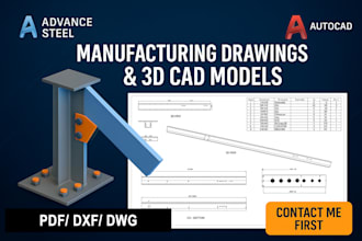 provide manufacturing drawings ready for production