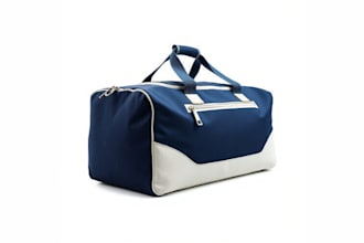 do 3d bag design, backpack, duffel bag, tote bag , handbag, fashion bag