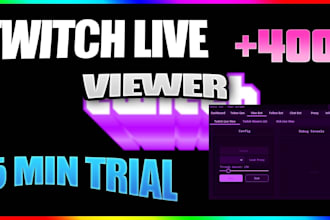 organic promote twitch, kick channel to gain followers viewers and live streamer
