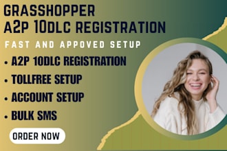 do grasshopper a2p 10dlc registration, twilio, ghl, ringcentral tcr compliance