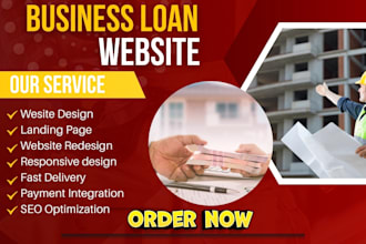 design business loan website, payday loan leads mortgage website mca loan