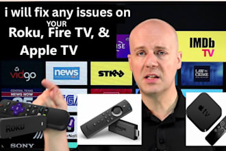update, fix error or issues on your roku channel, roku app, amazon fire TV app