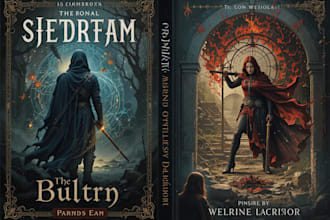 create a movie poster design for your horror film or pitch deck key art