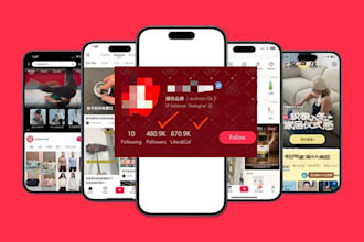 be your professional xiaohongshu red note account manager and more