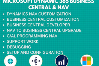 customize and support microsoft dynamics nav or business central