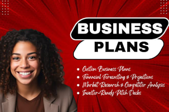 create a professional business plan with financial forecasts