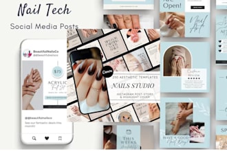 nail salon beauty website shopify store nail website nail