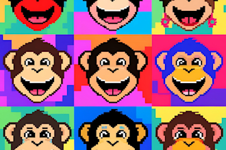 create unique pixel art nft for your collection