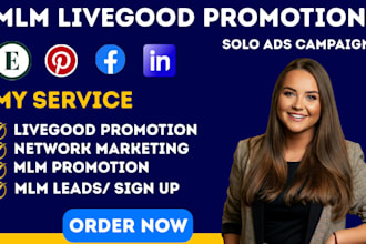 do MLM promotion, MLM lead, solo ads to get prospect and sales, website traffics