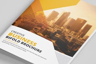 design eyecatching brochures company profiles and trifold marketing material