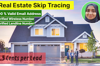 provide valid real estate leads for skip tracing