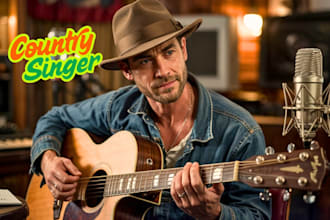 ghostwrite and sing your country song  soulful, heartfelt ballad with acoustic