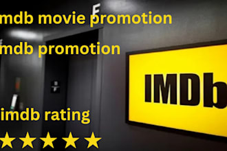 promote your imdb movie with rating