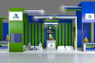 create exhibition stand,booth for you within very short time