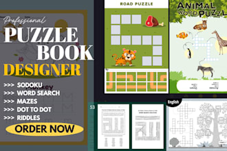 design sudoku puzzle adventures book word search crossword math puzzles riddles