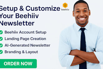 setup beehiiv account beehive landing page beehiiv ai newsletter beehive setup
