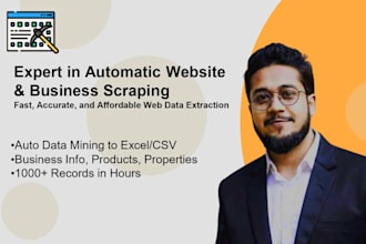 be your reliable scraping assistant for website mining and business search