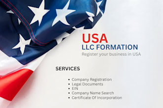 register USA llc and UK ltd company formation and ein number