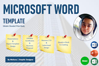 design editable ms word templates that match your brand