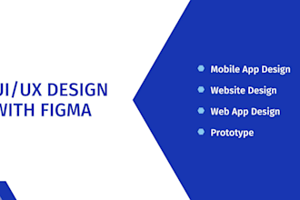 do modern ui ux design, mobile app or website ui ux design