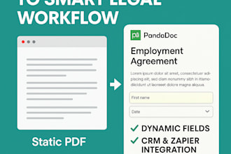 automate your legal contracts using docusign, juro, or pandadoc