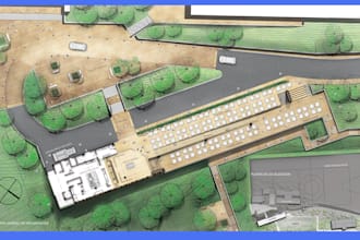 create sign architectural site plans, landscape layouts, and master plans